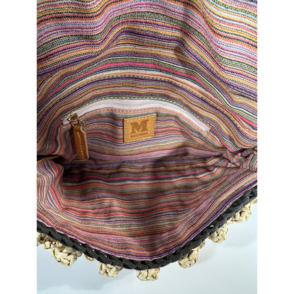 MISSONI Raffia Shoulder Bag