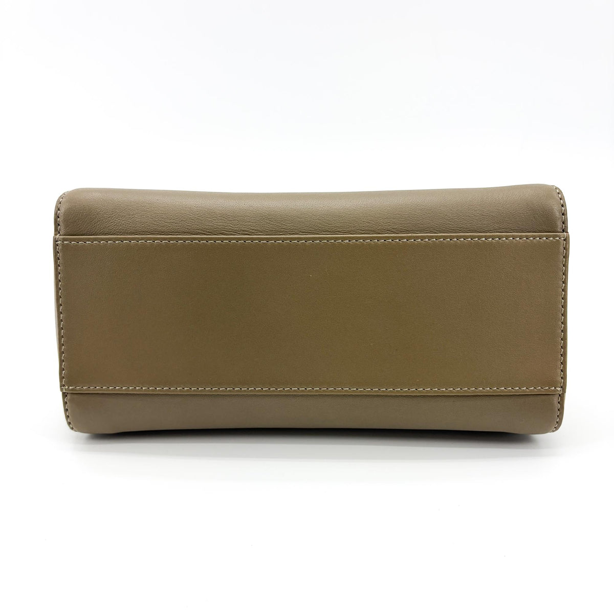 Fendi Peekaboo Soft Leather, Beige, Leather, Handbag