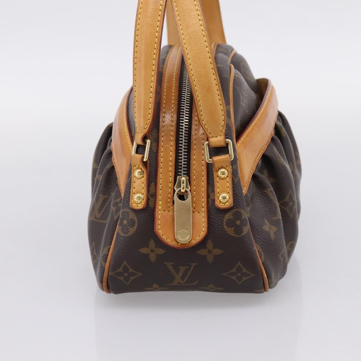 Louis Vuitton Clara Handbag Monogram Canvas, Brown, Canvas, Handbag