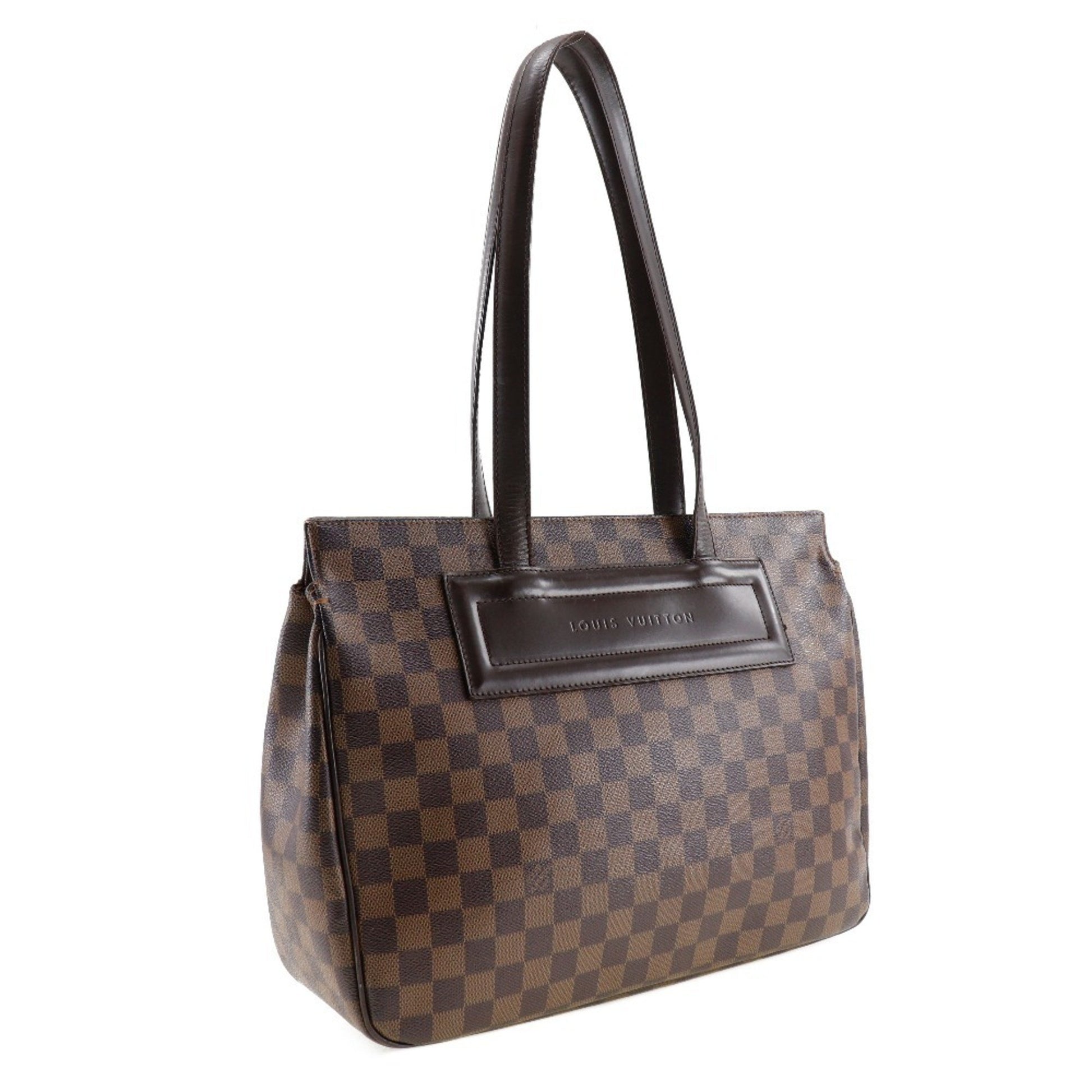 Louis Vuitton Parioli, Brown, Canvas, tote