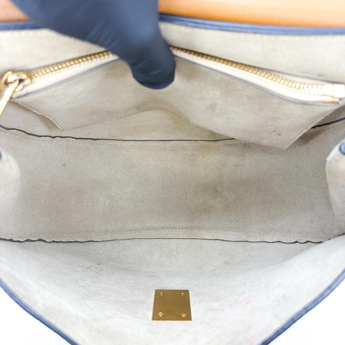 Chloe Drew Leather, Brown, Leather, Crossbody Bag