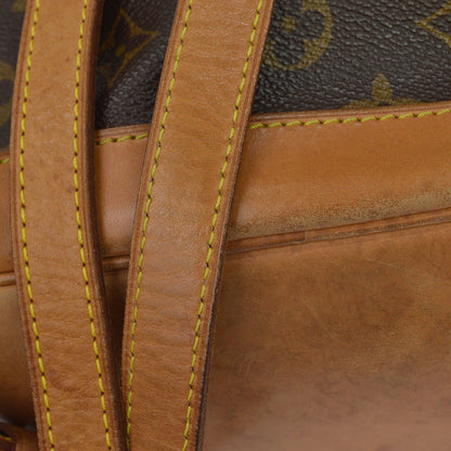 Louis Vuitton Vintage Montsouris Monogram Canvas, Brown, Canvas, Backpack