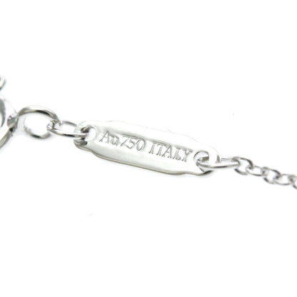 Tiffany & Co. T Smile Pendant 18K White Gold, Silver, White Gold, Necklace