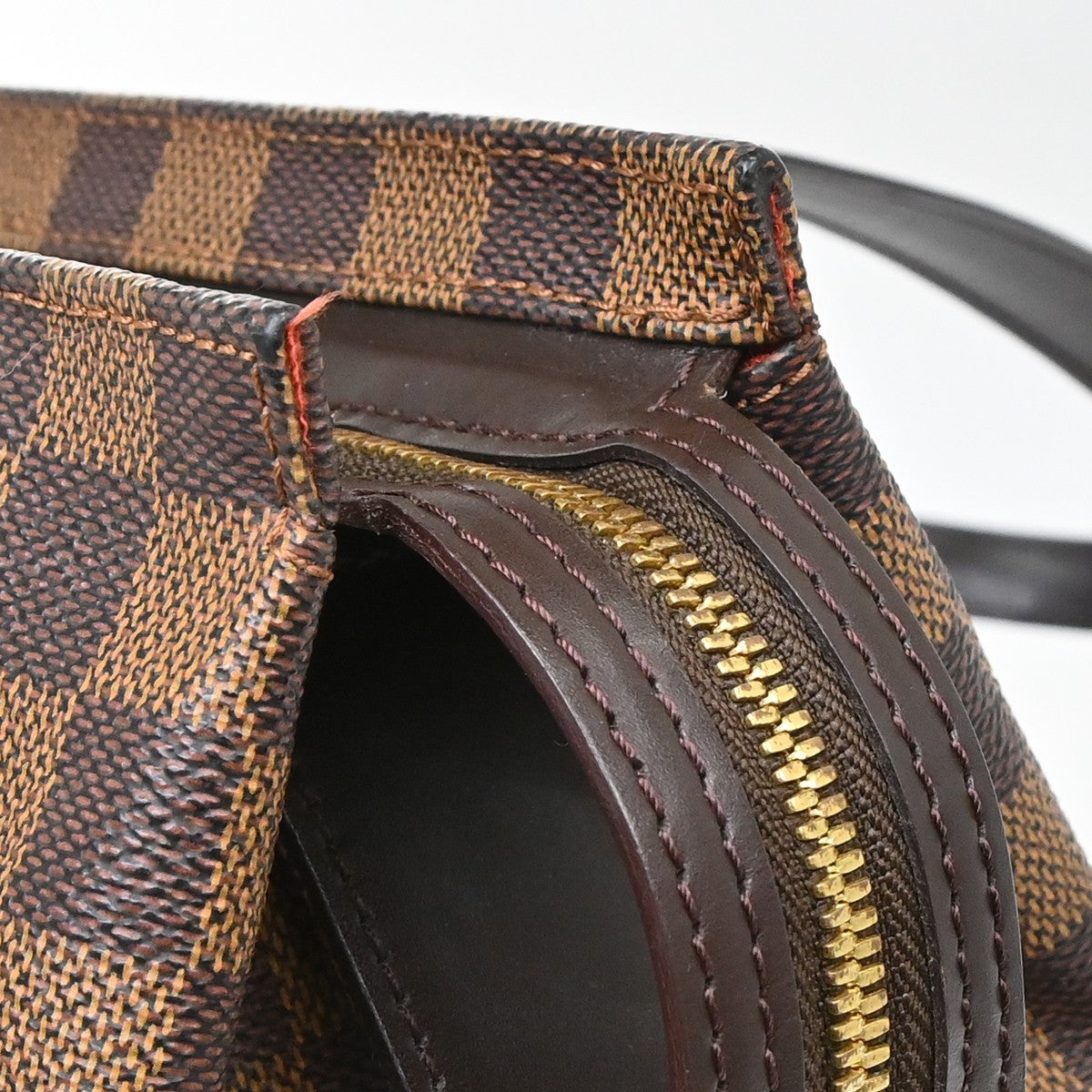 Louis Vuitton Chelsea Damier, Brown, Canvas, Handbag