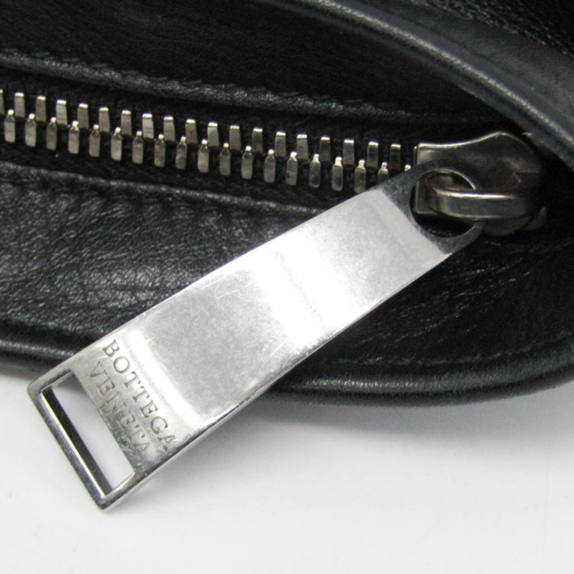 Bottega Veneta BV twist, Black, Leather, handbag