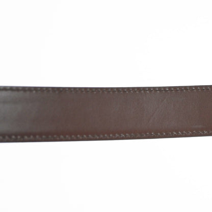 Gucci G Buckle Belt Leather, Black, Leather, Belt