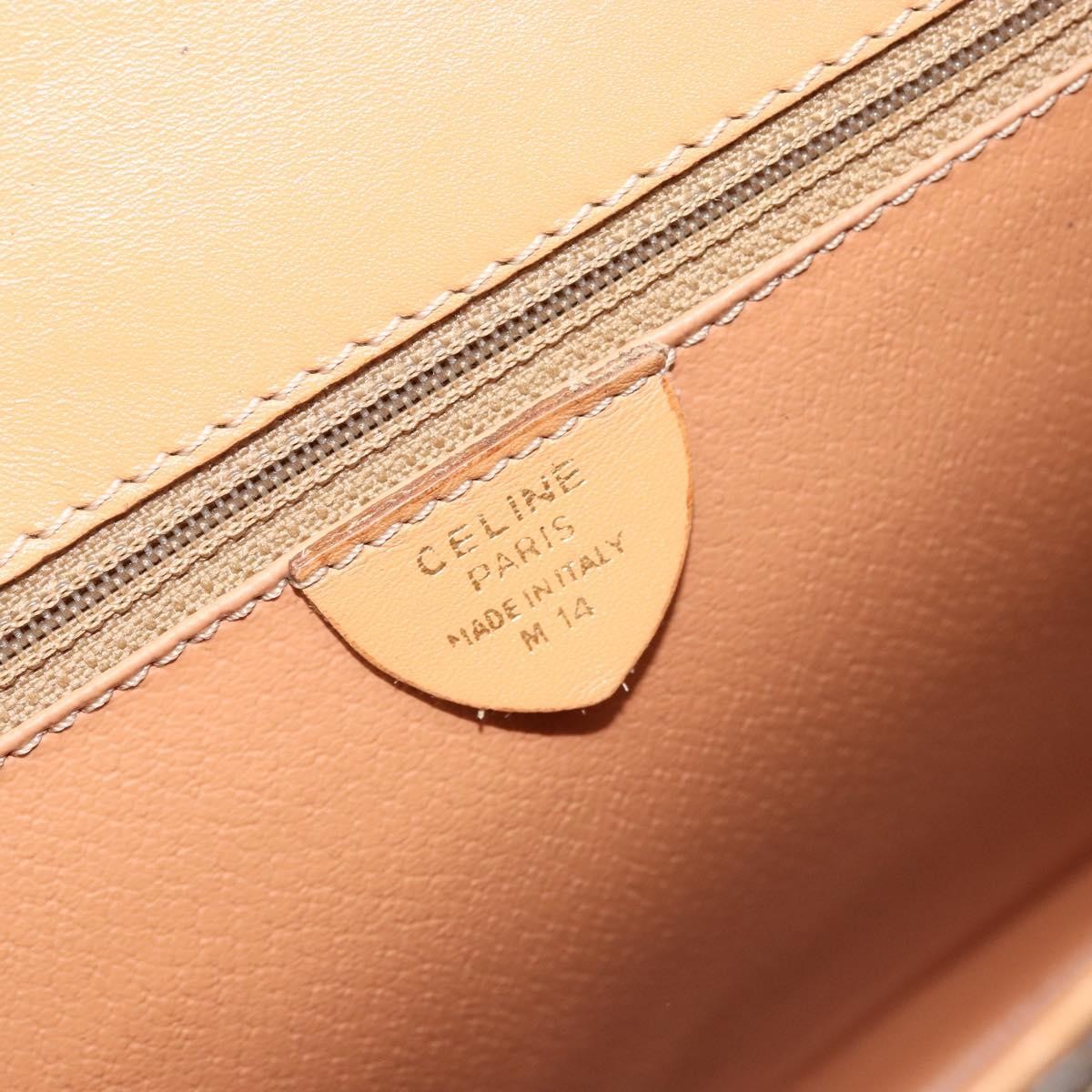 Celine Handbag Canvas, Brown, Canvas, Handbag