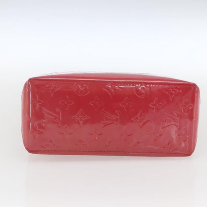 Louis Vuitton Reade Monogram Vernis, Pink, Patent Leather, Handbag