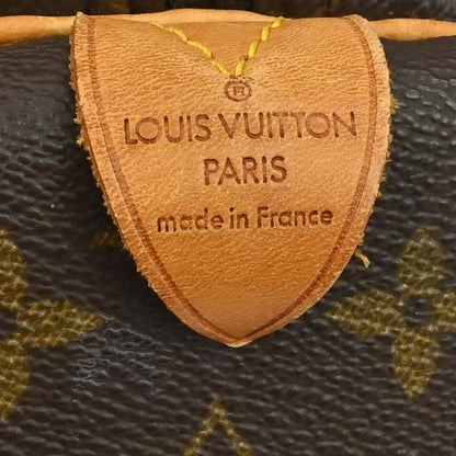 Louis Vuitton Keepall Monogram, Brown, Canvas, Travel Bag