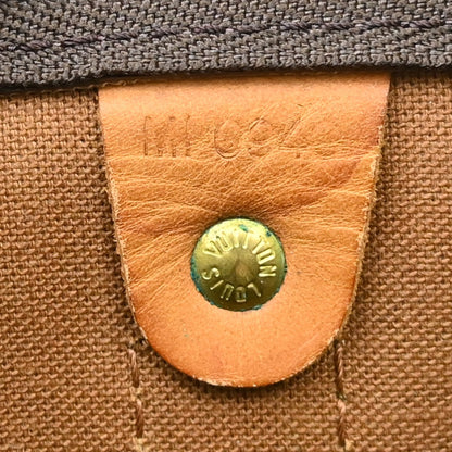 Louis Vuitton Keepall Monogram Canvas, Brown, Canvas, Travel Bag