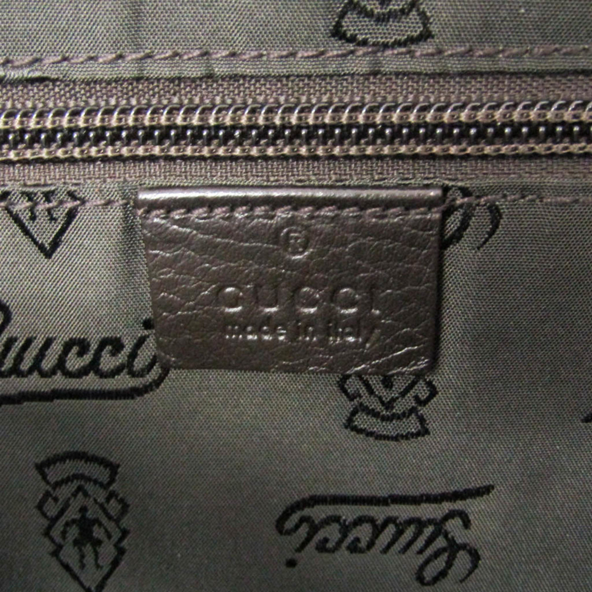 Gucci Convertible Guccissima Leather, Brown, Leather, Briefcase
