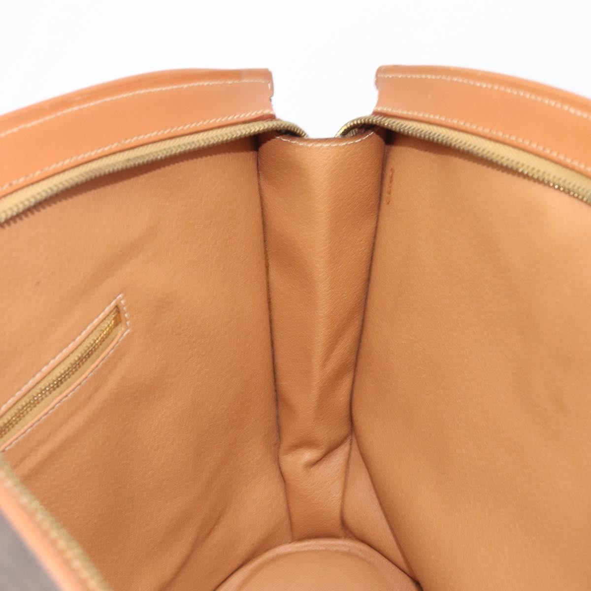 Celine Macadam Canvas and leather, Brown, Canvas, Tote Bag