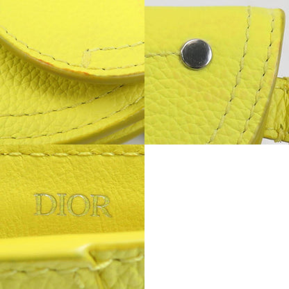 Dior, Yellow, Leather, clutch