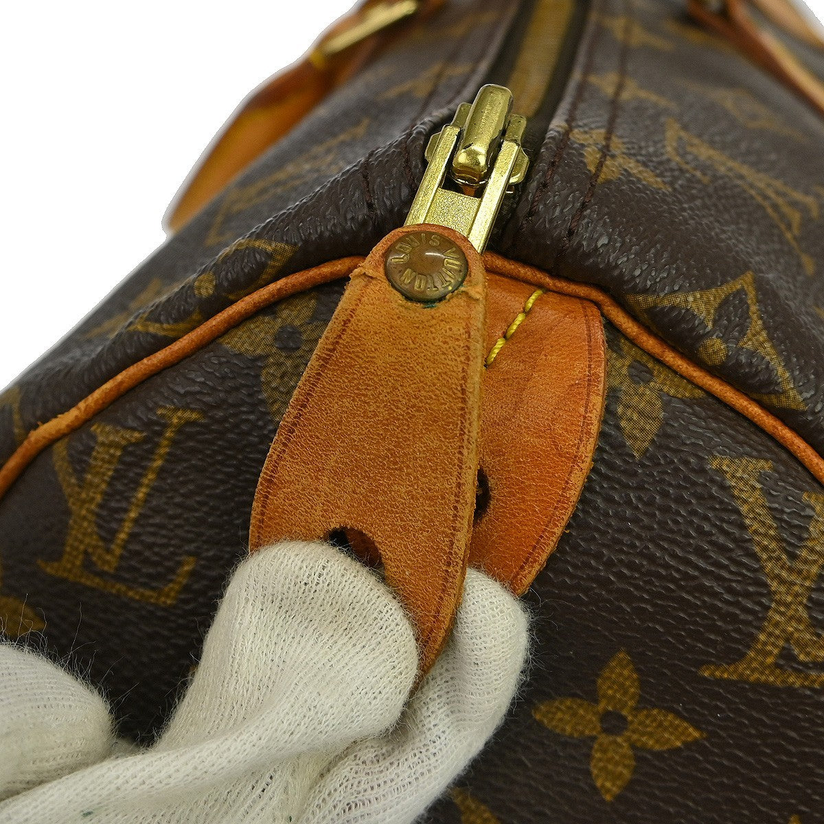 Louis Vuitton Speedy Monogram Canvas, Brown, Canvas, Handbag