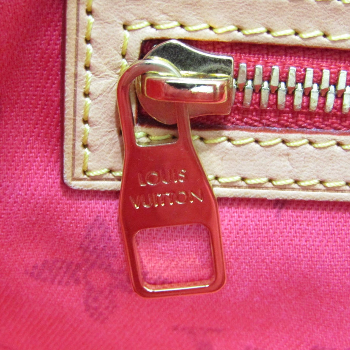 Louis Vuitton Plein Soleil, Red, Canvas, tote