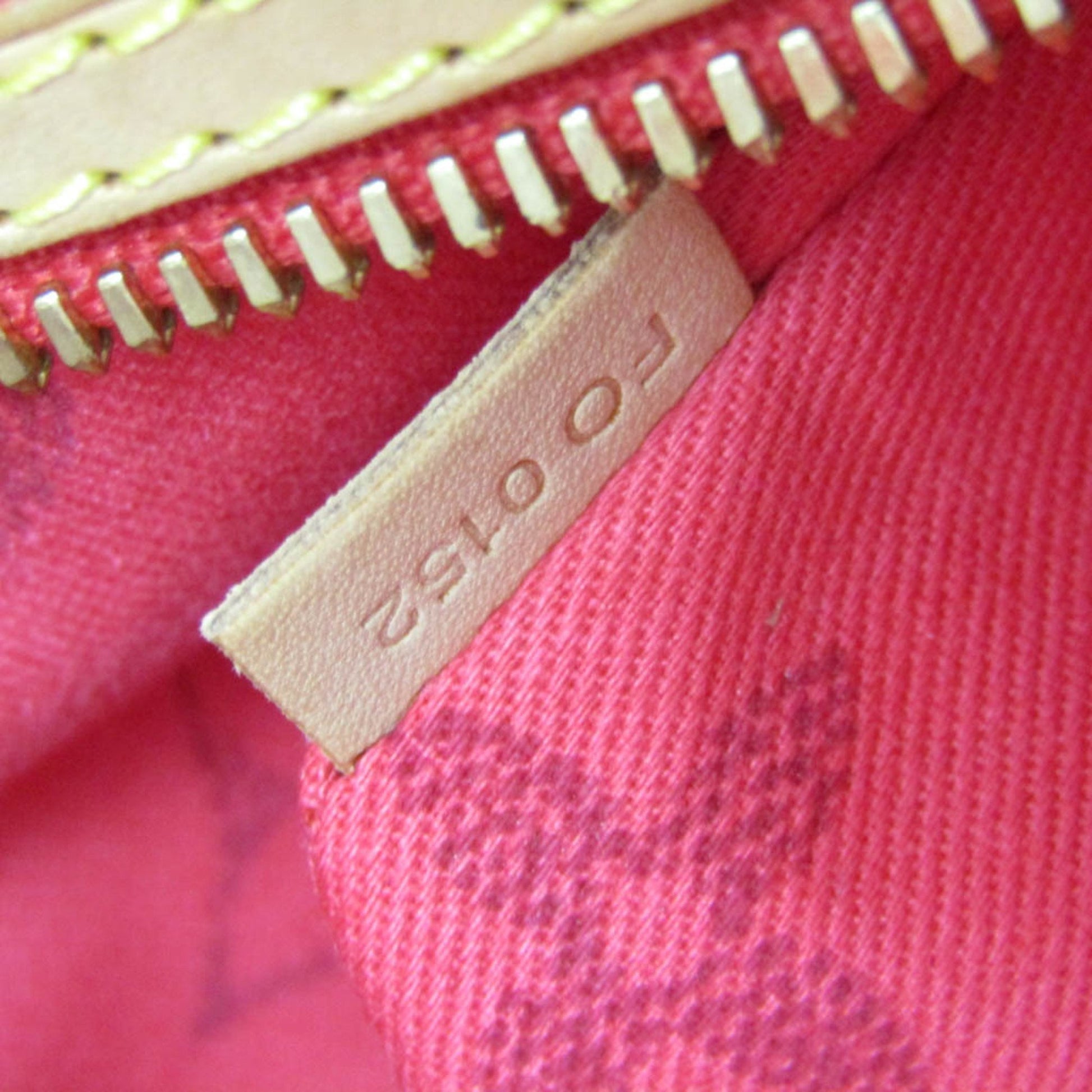 Louis Vuitton Plein Soleil, Red, Canvas, tote