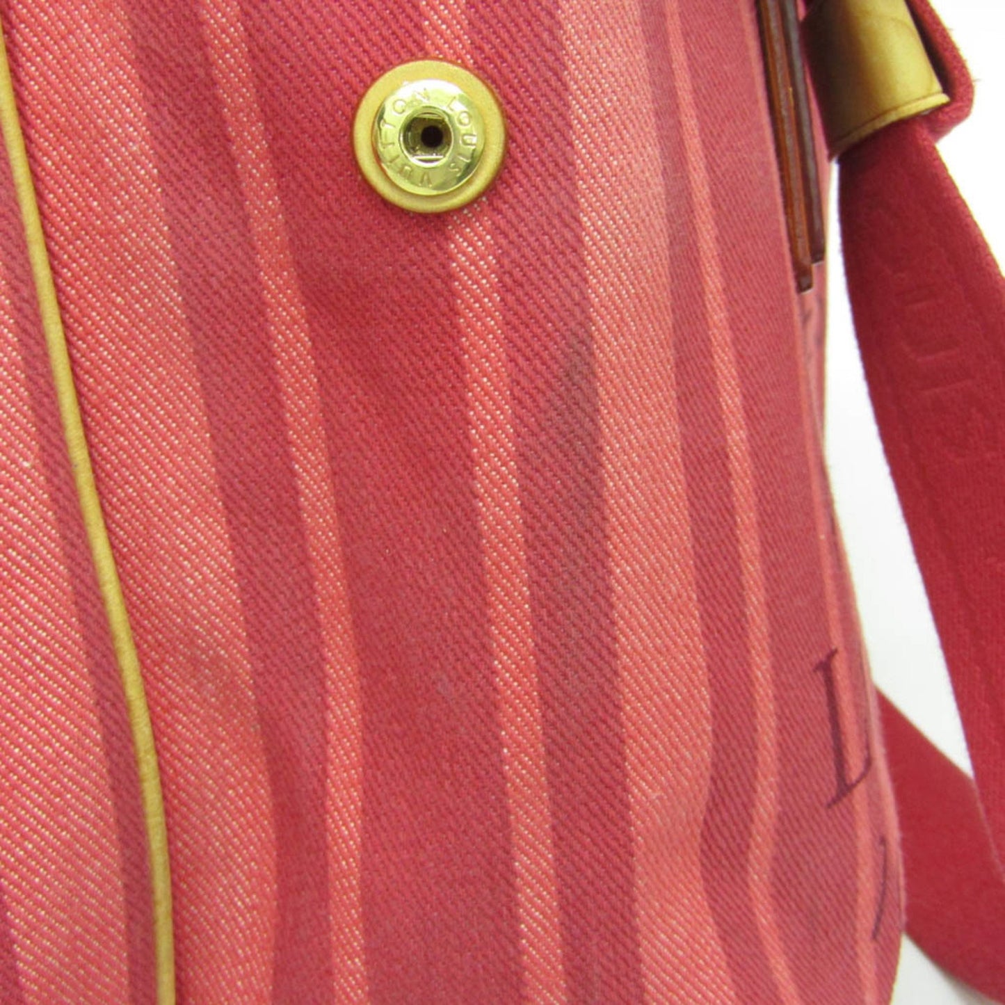 Louis Vuitton Plein Soleil, Red, Canvas, tote
