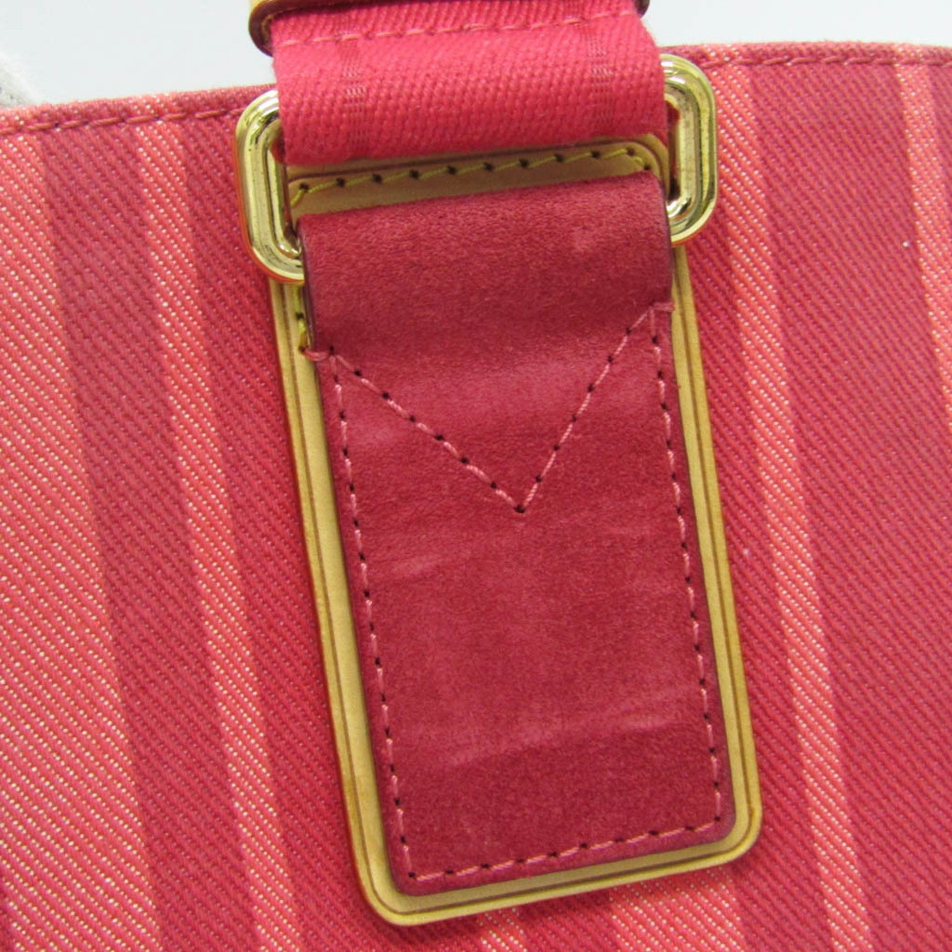 Louis Vuitton Plein Soleil, Red, Canvas, tote