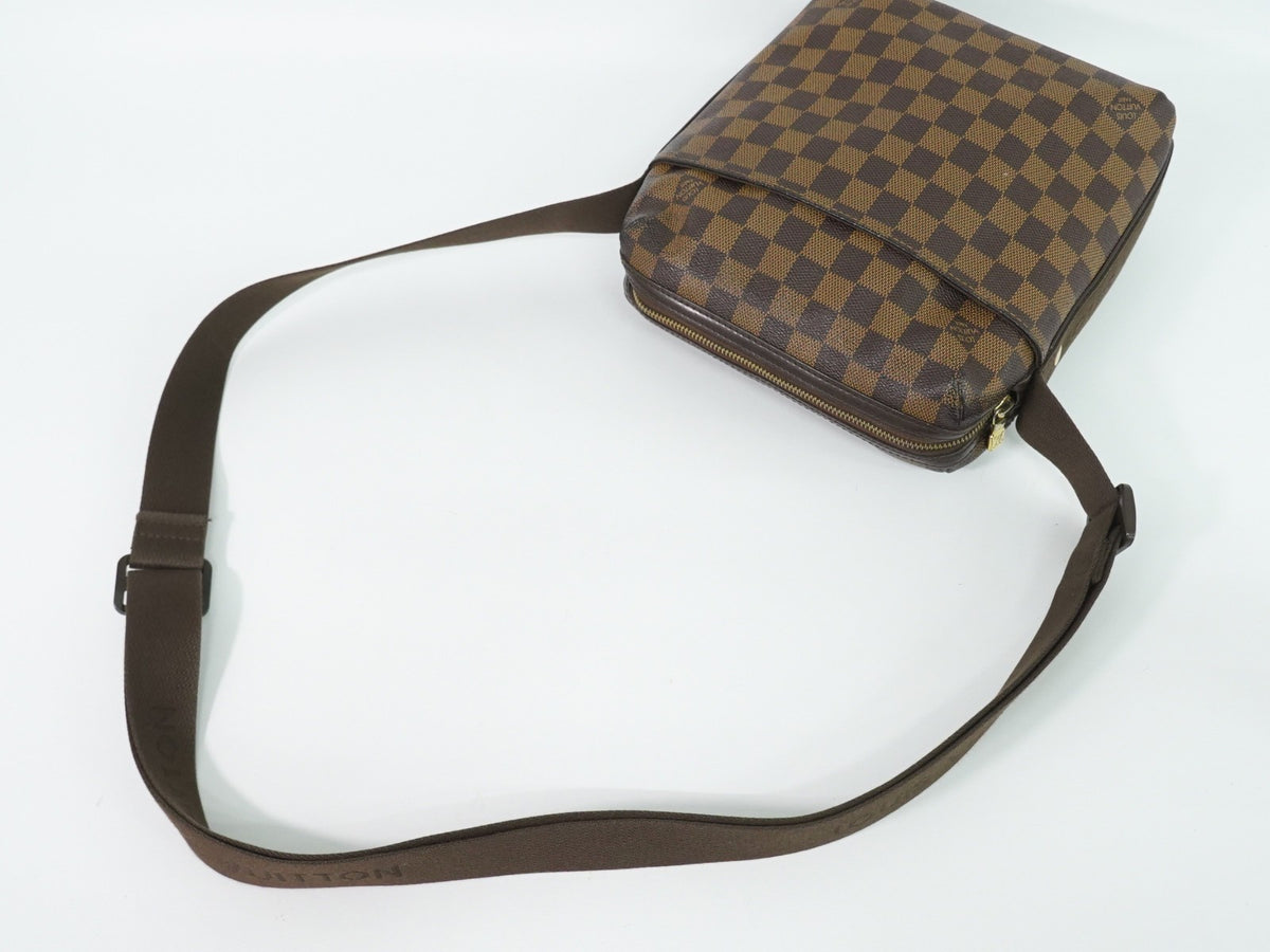 Louis Vuitton Trotteur Beaubourg Damier, Brown, Canvas, Handbag