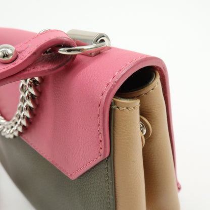 Louis Vuitton Lockme II Leather, Pink, Leather, Shoulder Bag