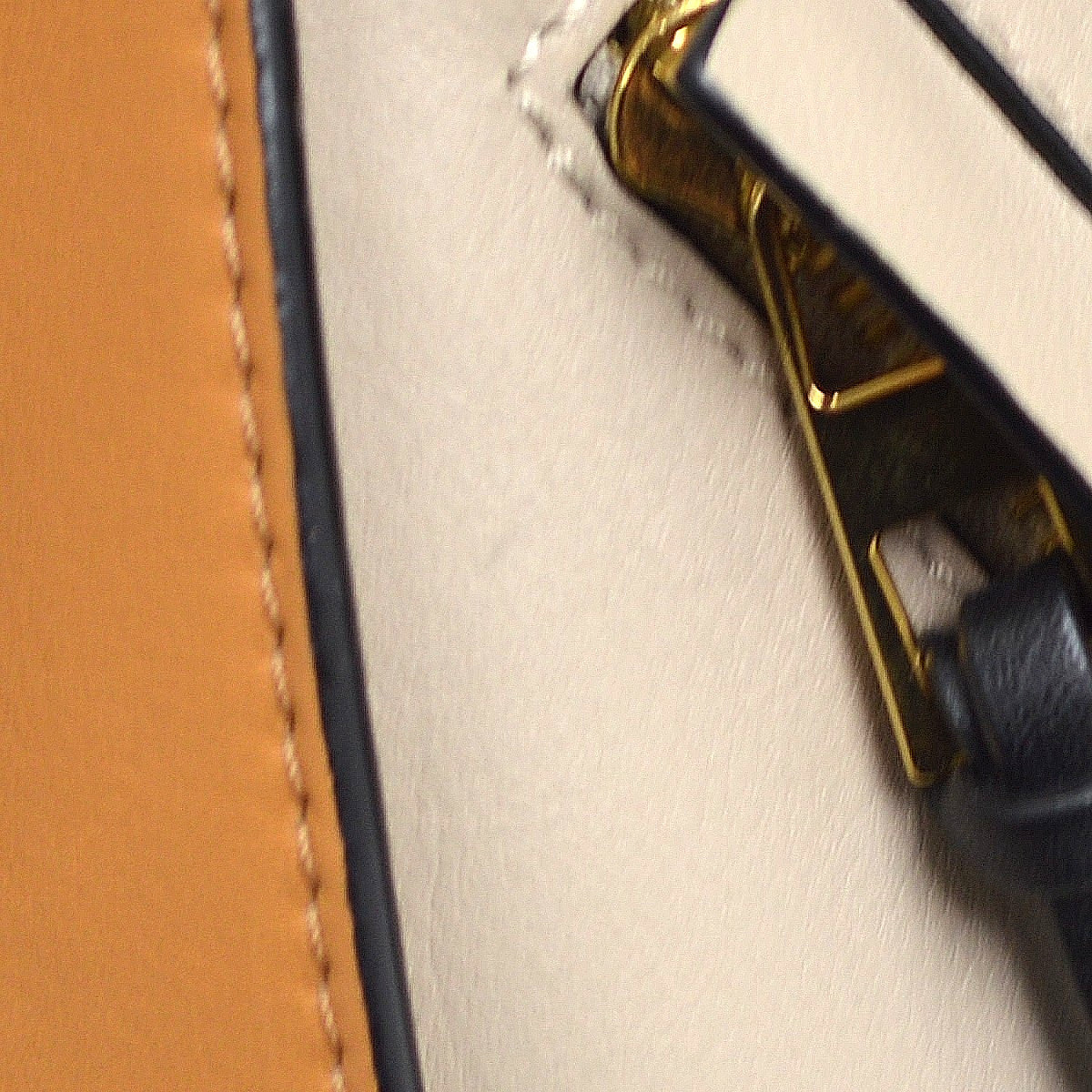 Loewe Hammock Leather, Brown, Leather, Handbag