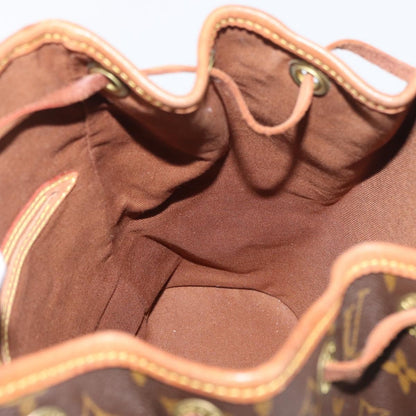 Louis Vuitton Vintage Montsouris Monogram Canvas, Brown, Canvas, Backpack