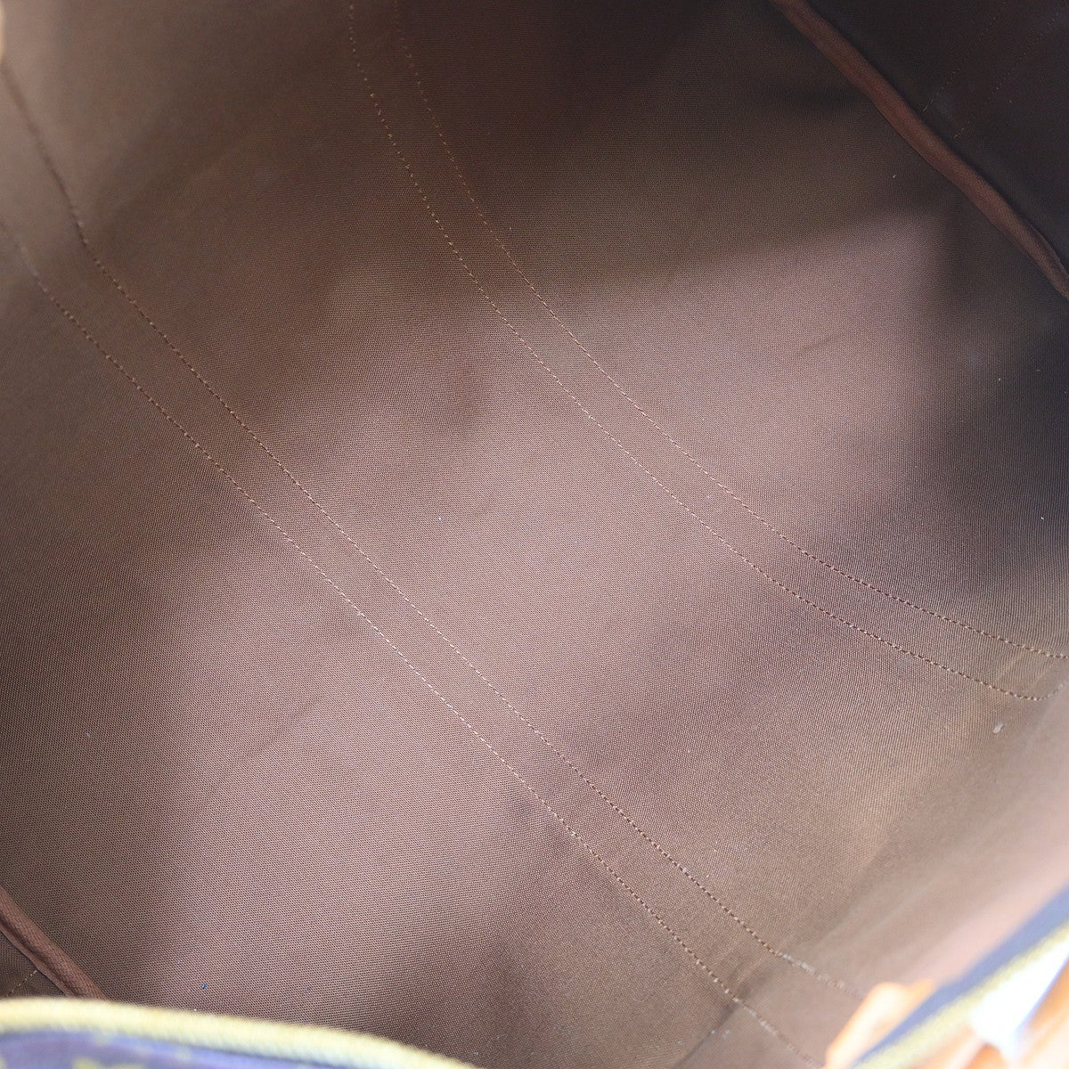 Louis Vuitton Keepall Monogram, Brown, Canvas, Travel Bag