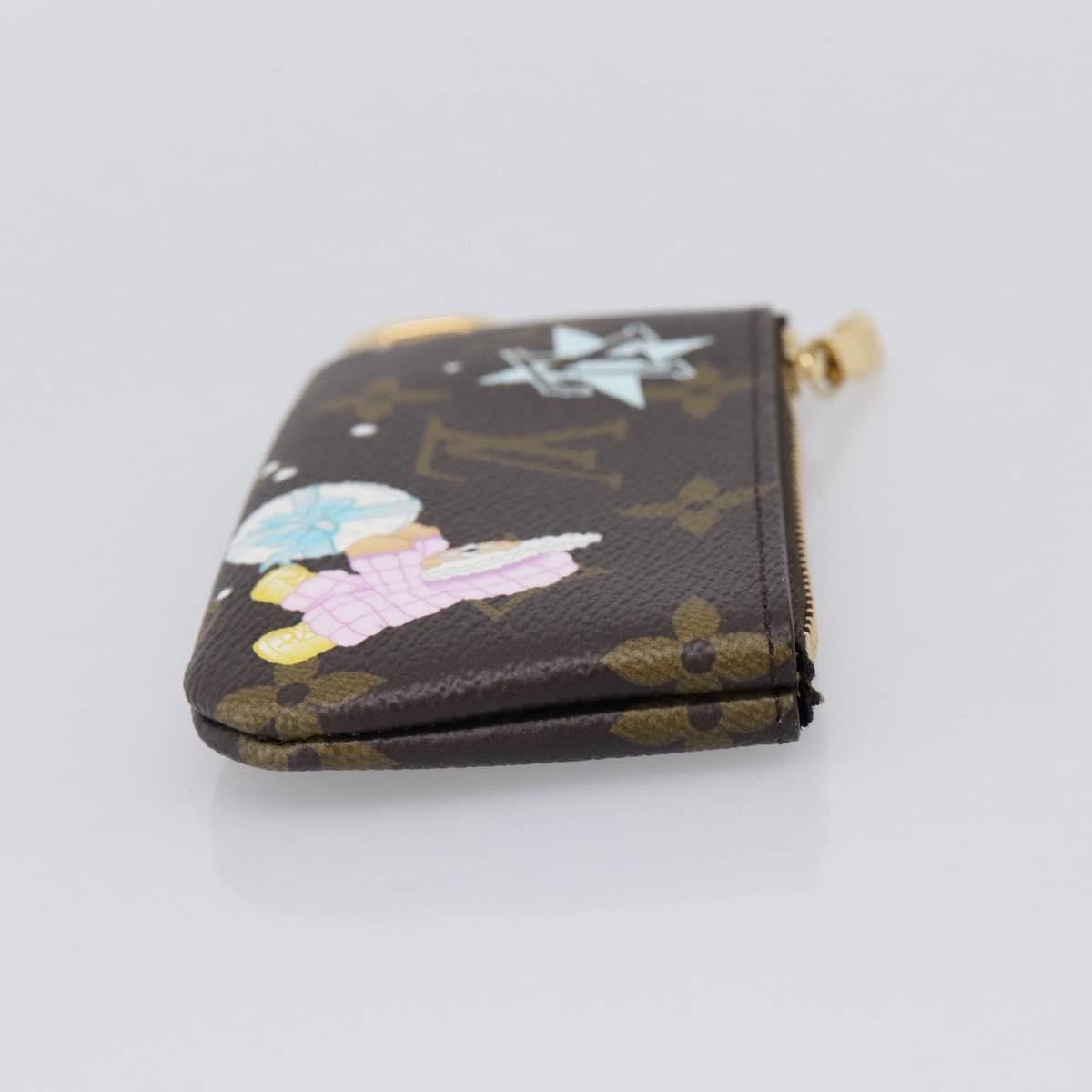 Louis Vuitton Pochette Clés Monogram Vivienne, Brown, Canvas, Wallet
