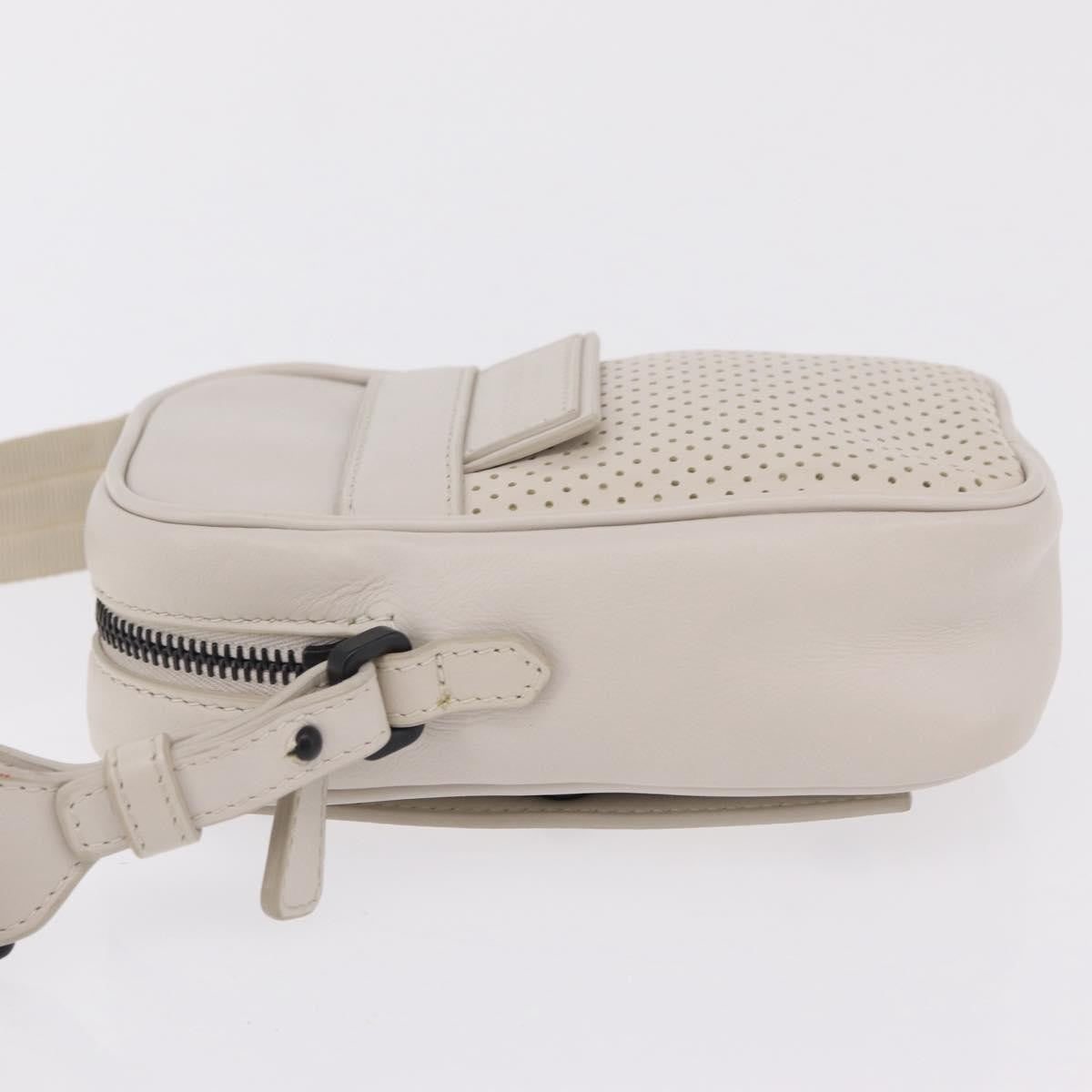 Bottega Veneta Shoulder Leather, White, Leather, Shoulder Bag