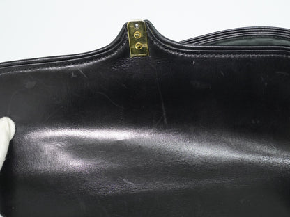 Gucci Shoulder Leather, Black, Leather, Shoulder Bag