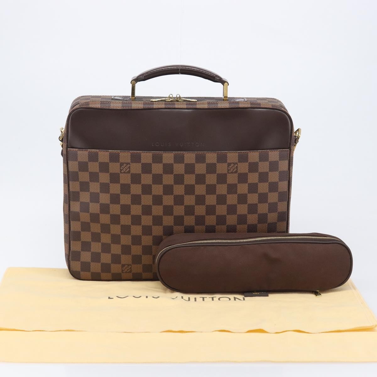 Louis Vuitton Sabana Laptop Damier, Brown, Canvas, Briefcase