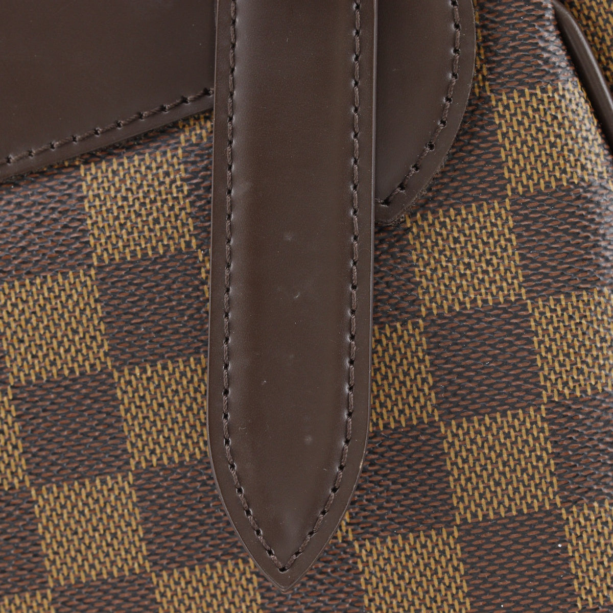 Louis Vuitton Verona Damier Ebene, Brown, Canvas, Tote Bag