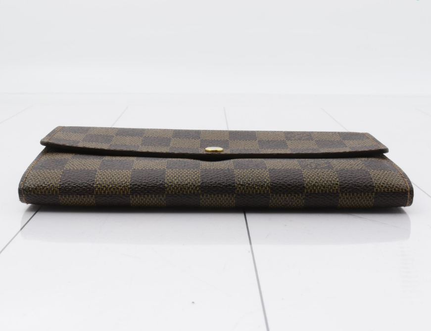 Louis Vuitton Portefeuille Sarah Damier, Multicolour, PVC, Wallet