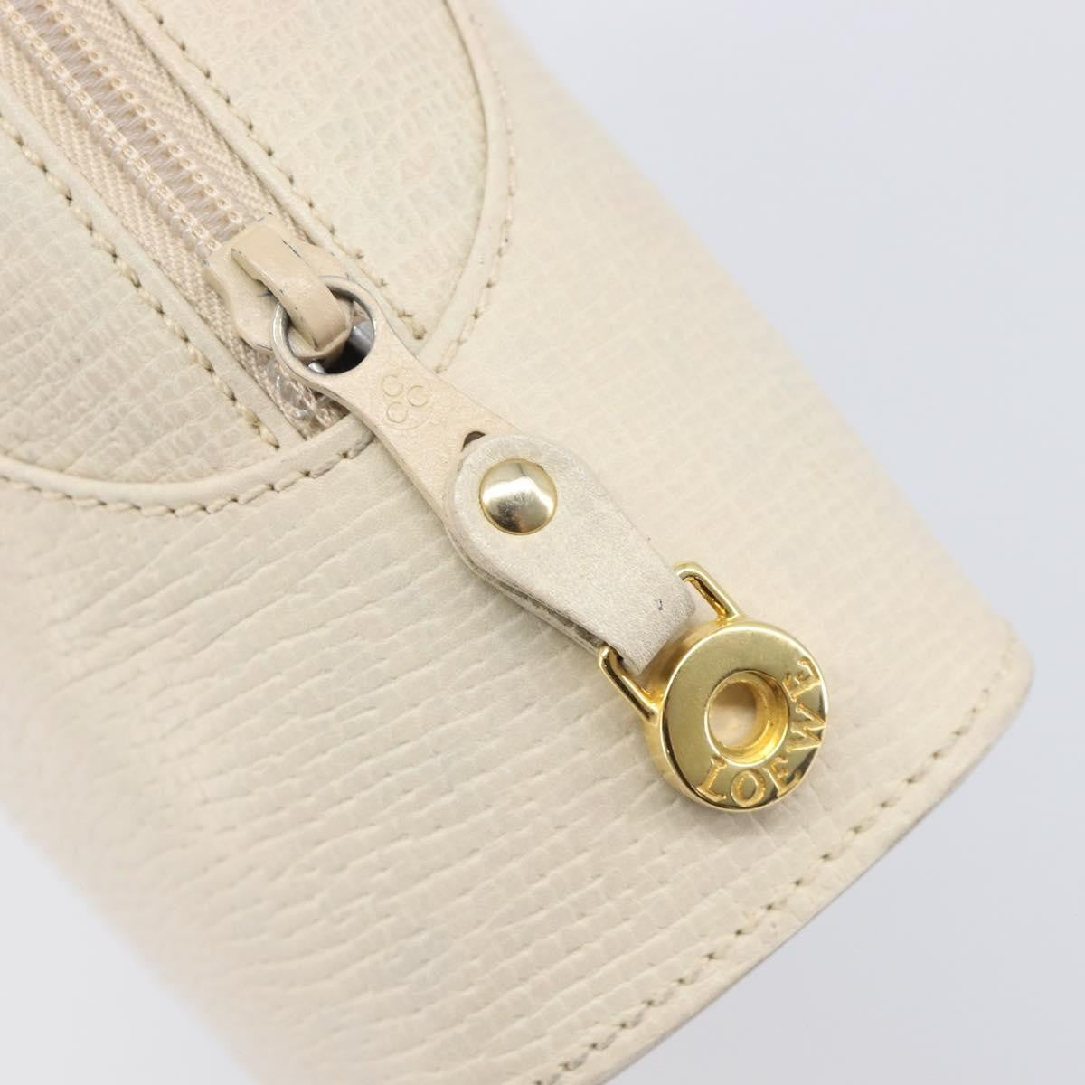 Loewe Tote Leather, White, Leather, Tote Bag