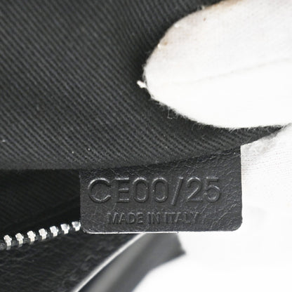 Celine C Macadam Suede, Black, Suede, Handbag