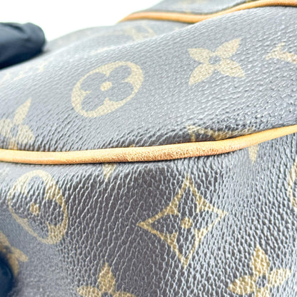 Louis Vuitton Galliera Monogram Canvas, Brown, Canvas, Handbag