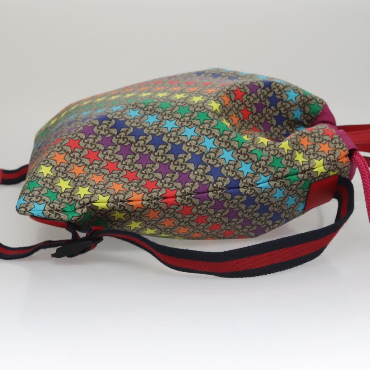 Gucci Children's Drawstring Printed GG Coated Canvas, Multicolour, Canvas, Backpack