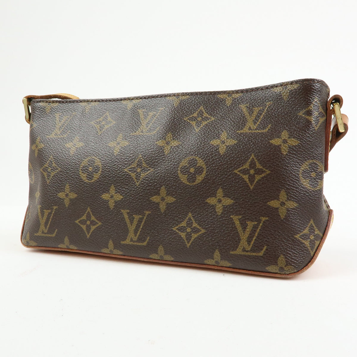 Louis Vuitton Trotteur Monogram Canvas, Brown, Canvas, Handbag