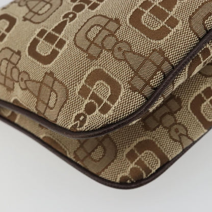 Gucci Vintage Top Handle Canvas, Beige, Canvas, Handbag