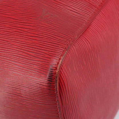 Louis Vuitton Keepall Epi Leather, Red, Leather, Travel Bag