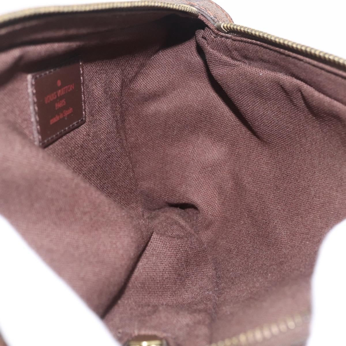 Louis Vuitton Geronimos Waist Damier, Brown, Canvas, Shoulder Bag