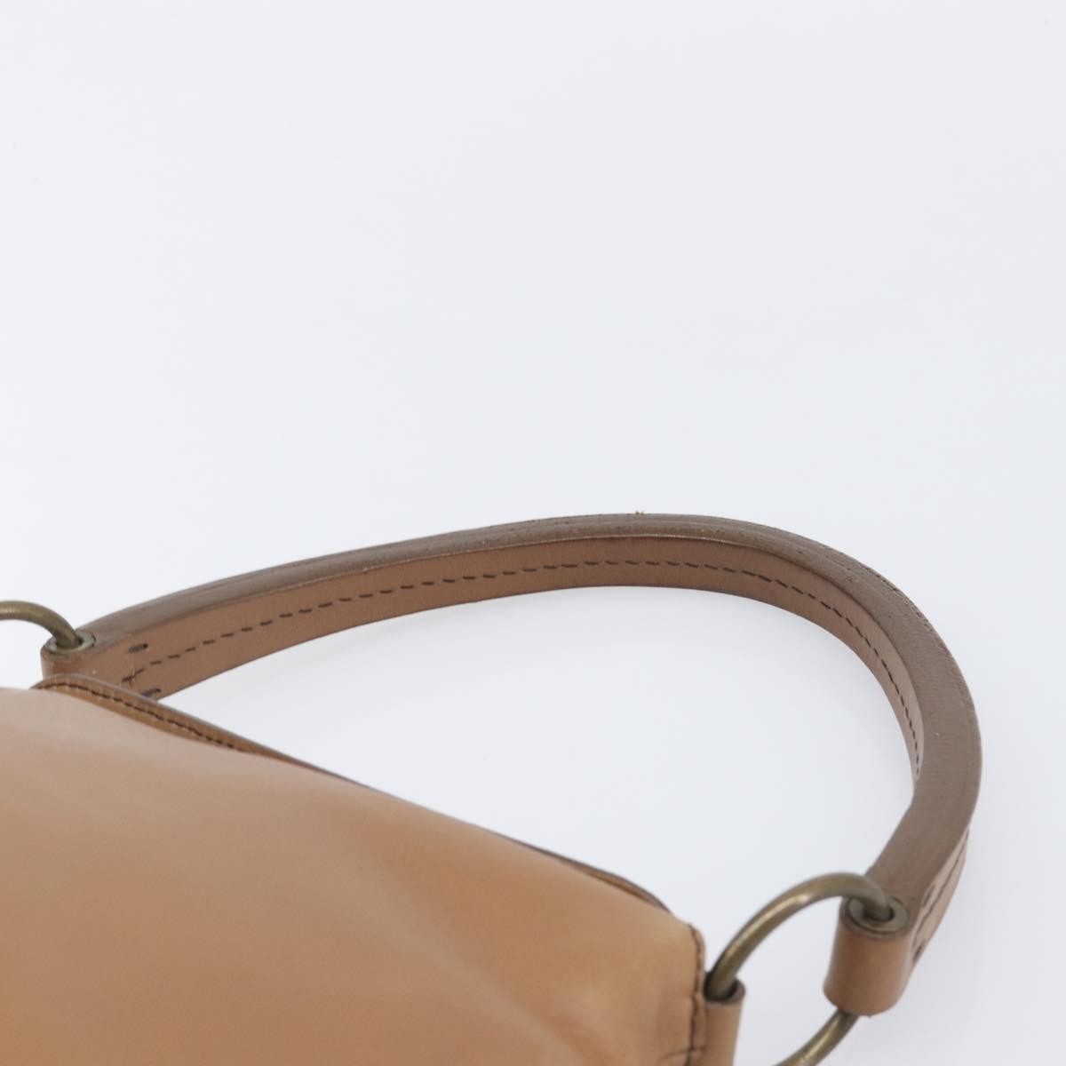 Miu Miu Beau Top Handle Leather, Brown, Leather, Handbag