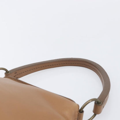 Miu Miu Beau Top Handle Leather, Brown, Leather, Handbag