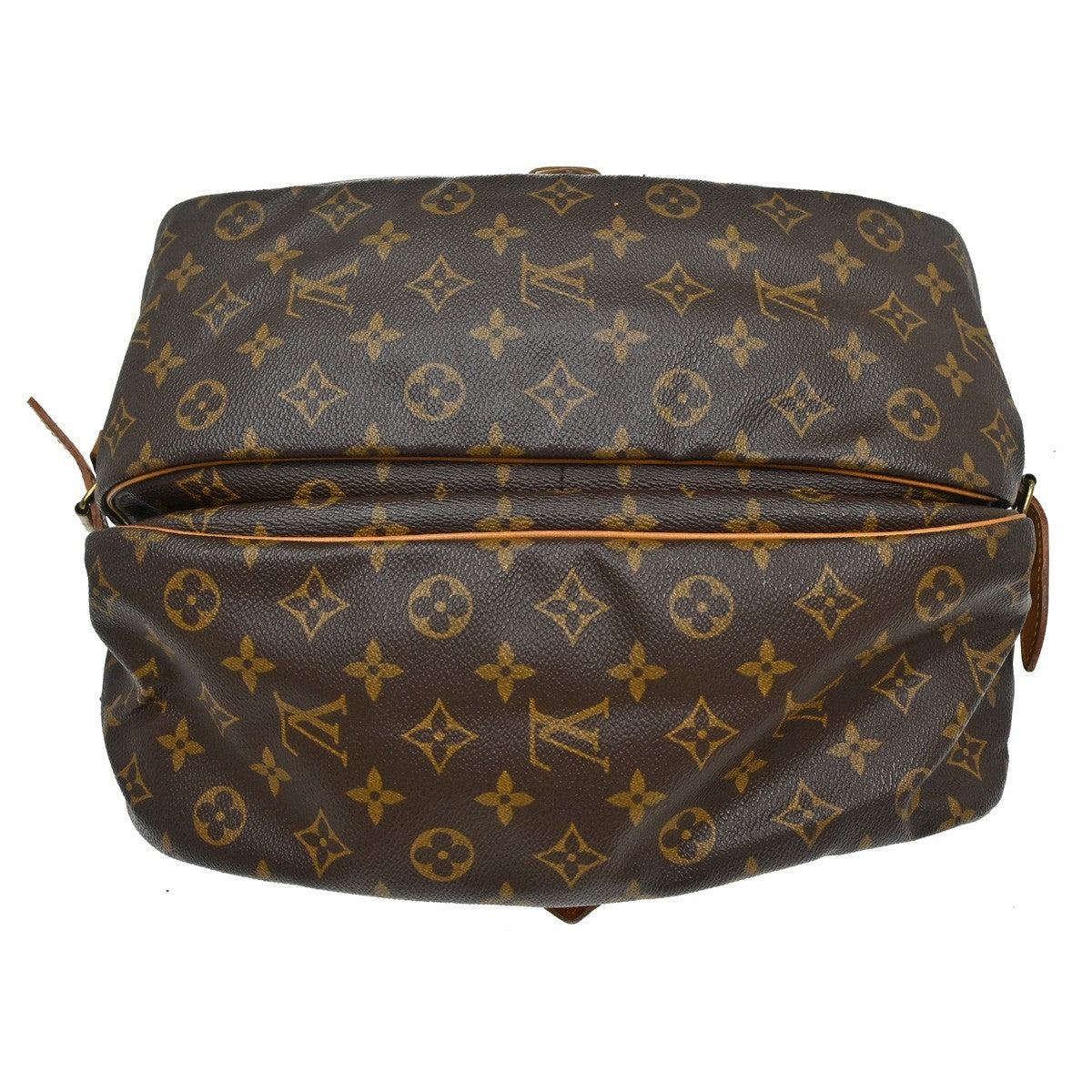 Louis Vuitton Saumur Monogram Canvas, Brown, Canvas, Shoulder Bag