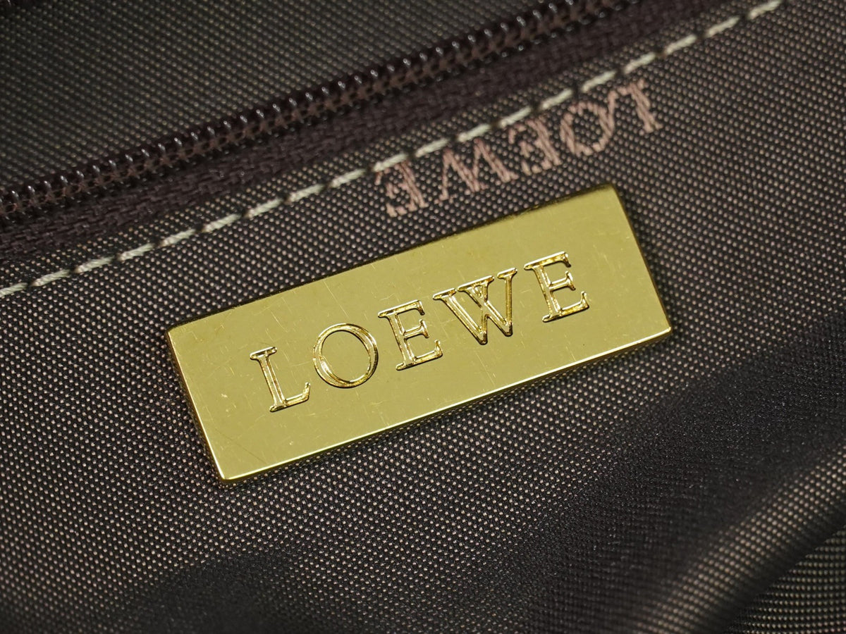 Loewe Amazona Leather, Pink, Leather, Handbag