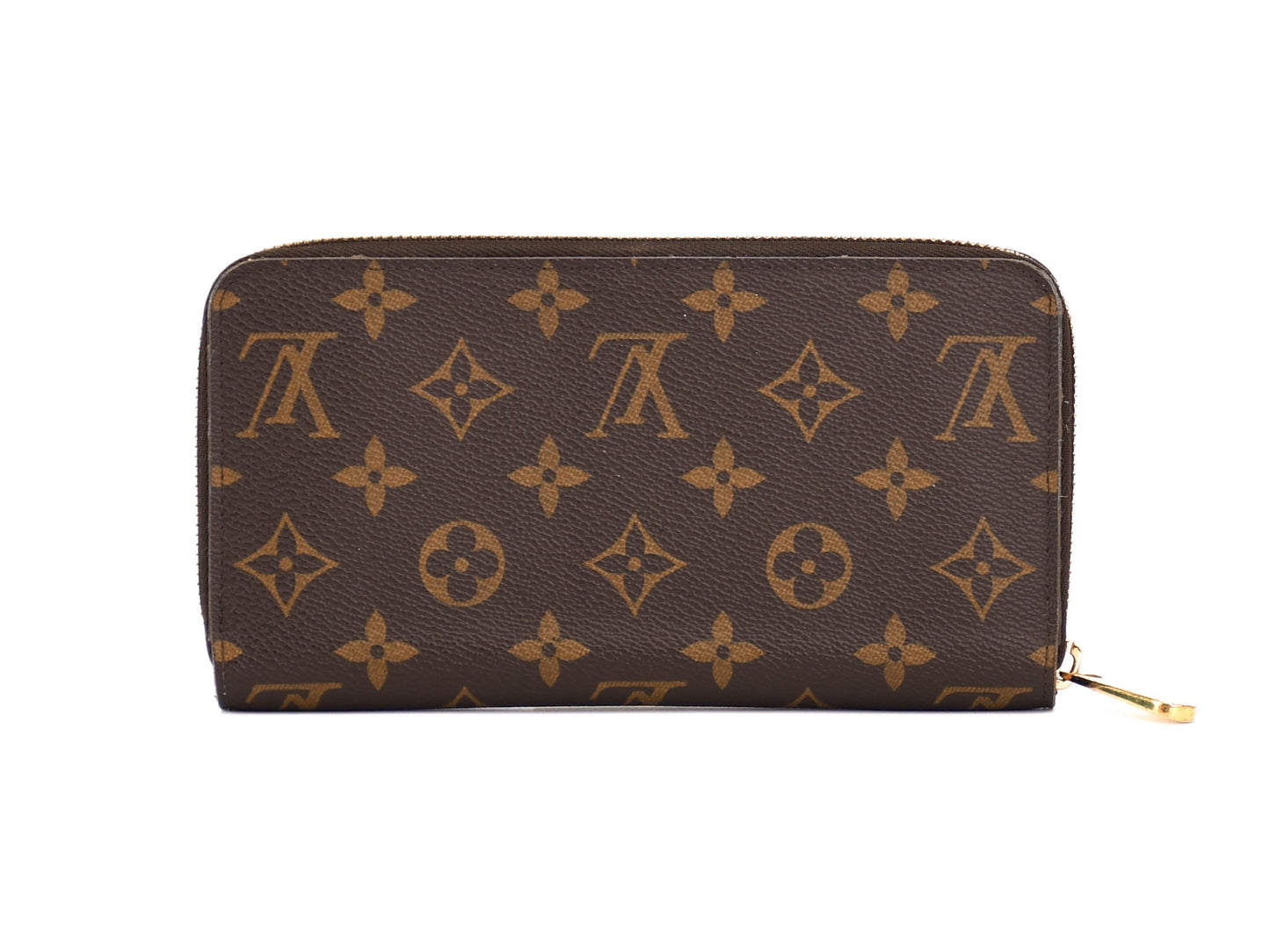 Louis Vuitton Zippy Organizer Monogram Canvas, Brown, Canvas, Wallet