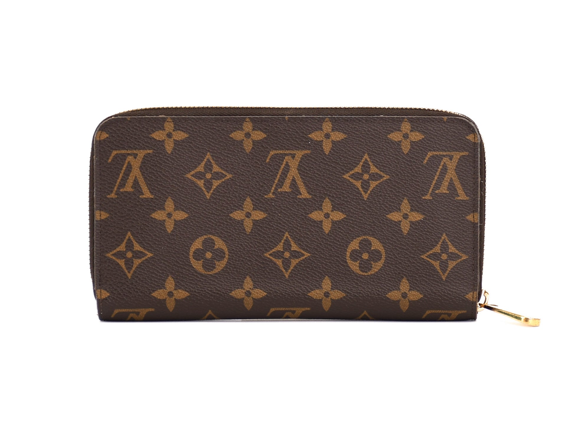 Louis Vuitton Zippy Organizer Monogram Canvas, Brown, Canvas, Wallet