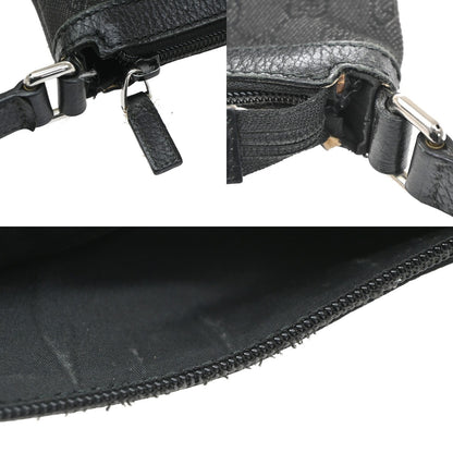 Gucci Shoulder Canvas, Black, Canvas, Shoulder Bag