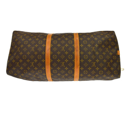 Louis Vuitton Keepall Bandouliere Monogram Canvas, Brown, Canvas, Travel Bag