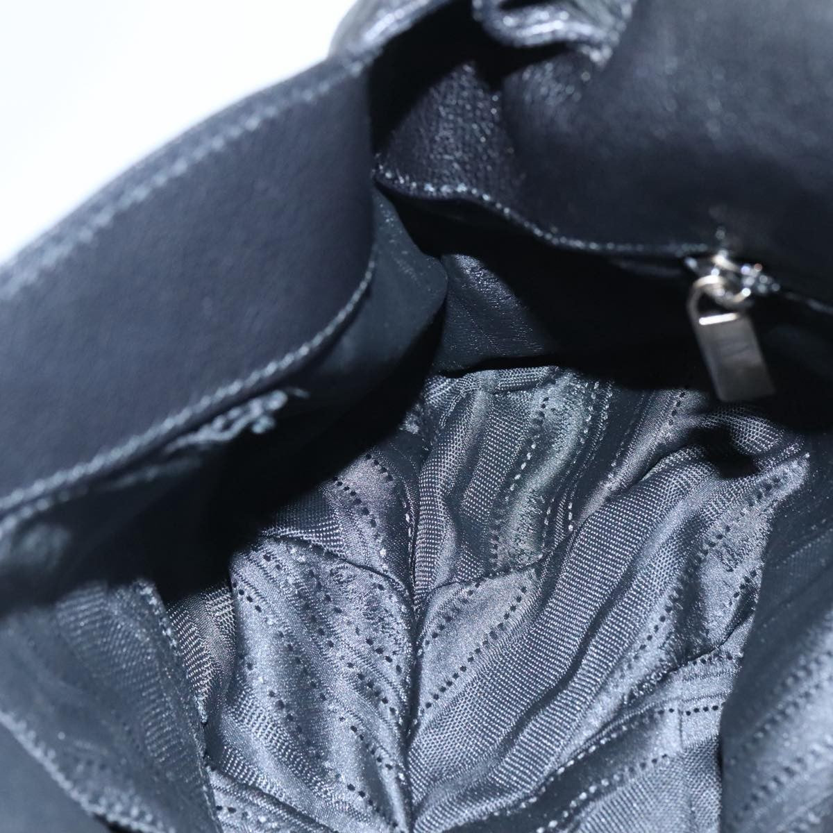 Salvatore Ferragamo Vintage Gancini Top Handle Leather, Black, Leather, Handbag